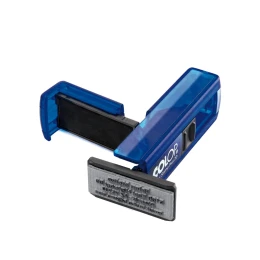 Снимка на Colop Печат Pocket Stamp Plus 20, джобен, 14 x 38 mm, индиго