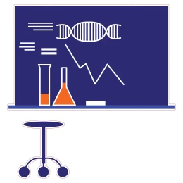 Снимка на STEM Стикер, Природни науки - Биология, комплект F9, 50 cm, стикер 4