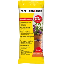 Снимка на Eberhard Faber Глина за моделиране, 0.5 kg, кафява