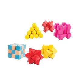 Снимка на Small Foot Пъзел енигма, дървен, асорти