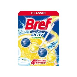 Снимка на Ароматизатор за тоалетна Bref Power Aktiv, лимон, 50 g