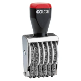 Снимка на Colop Номератор 9006, с 6 цифри, 9 mm, ръчен