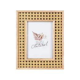 Снимка на Splendid Рамка за снимка Мalaka, ратан, 21 х 26 cm