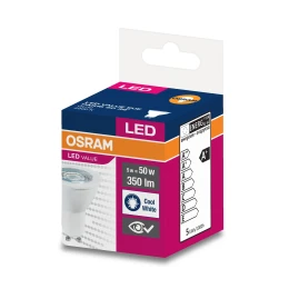 Снимка на Kрушка Osram LED, GU10, 5W, 230V, 350 lm, 4000K