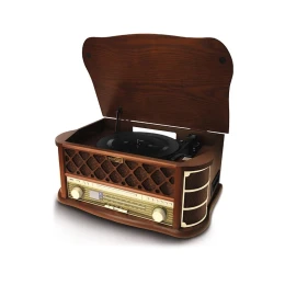 Снимка на Ретро грамофон Sencor STT 016, с USB, SD, FM, 6 W