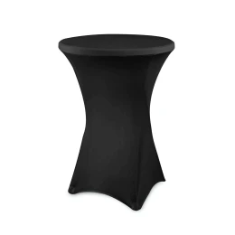 Снимка на Покривка за коктейлна маса, от еластан, черна