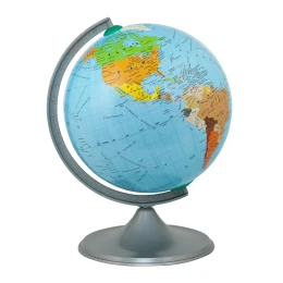 Снимка на Глобус, политически, диаметър 24 cm