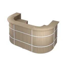 Снимка на Рецепция R1, извита, 120 x 120 x 113 cm