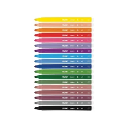 Снимка на Milan Флумастери, 18 цвята в опаковка