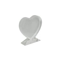 Снимка на BESTSUB Кристал Сърце, 10.5 х 11 х 3.5 cm, с възможност за персонализация