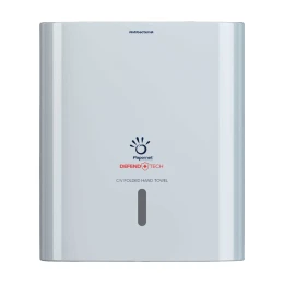 Снимка на Диспенсър за сгънати Papernet, кърпи за ръце, бял, 2.5 пачки, 30 х 14.5 х 33.6 cm