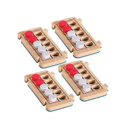 Снимка на Learning Resources Комплект Дървени рамки за смятане с топчета от пяна, 4 броя