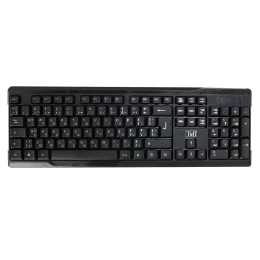 Снимка на Клавиатура TNB Bridge, безжична, с кирилизация, черна, 104 бутона