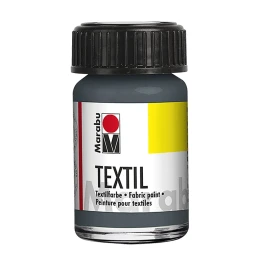 Снимка на Marabu Боя за текстил, 15 ml, 078, сива