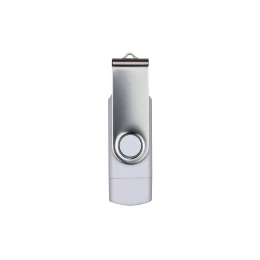 Снимка на Office 1 USB флаш памет Swivel, USB 3.0, 16 GB, Type-C OTG, бяла