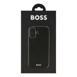 Снимка на Hugo Boss Калъф за телефон Grained, за iPhone 16, черен