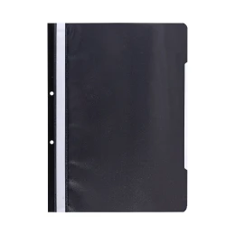 Снимка на Папка Economy, PP, с перфорация, черна, 50 броя