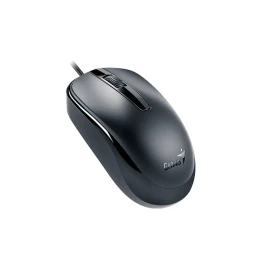 Снимка на Мишка Genius DX-120, с кабел, USB Type-A, 3 бутона, черна