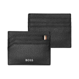 Снимка на Hugo Boss Калъф за карти Iconic, с 6 отделения, черен