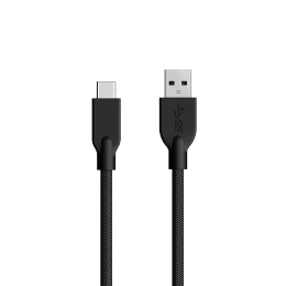 Снимка на Кабел за бързо зареждане Genius ACC-A2CC, USB Type-A към USB Type-C, 100 cm, черен