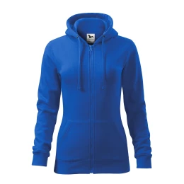 Снимка на Malfini Дамски суитшърт Zipper 411, поларен, размер XL, син