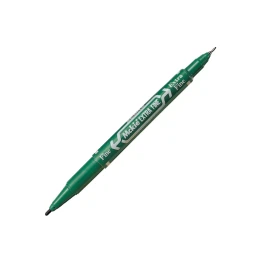 Снимка на Zebra Тънкописец Mckie Extra Fine, перманентен, двоен, 0.5-1 mm, зелен