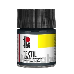 Снимка на Marabu Боя за текстил, сива, 50 ml, 078