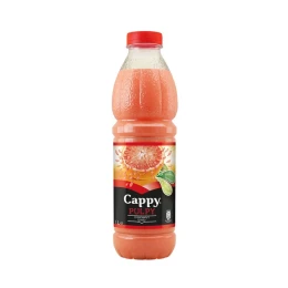 Снимка на Cappy Плодова напитка Pulpy, грейпфрут, с парченца плодове, 1 L, в кутия