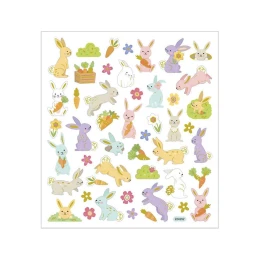 Снимка на Creativ Company Стикери, великденски мотиви, заек