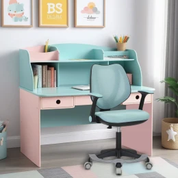 Снимка на Детски стол RFG Sweety Black, меш, до 100 kg, син