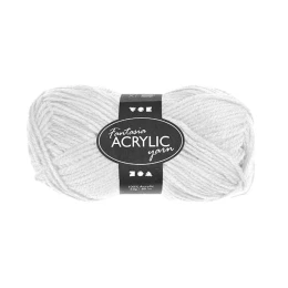 Снимка на Creativ Company Прежда, 50 g, бяла