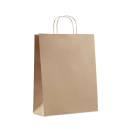 Снимка на More Than Gifts Хартиена торбичка Paper Tone, размер L, 32 х 12 х 40 cm, кафява
