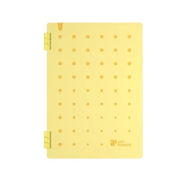 Снимка на Art Pioneer Органайзер Soft Spiral, A5, със спирала, 50 листа, жълт