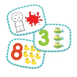 Снимка на Learning Resources Комплект с карти и фигурки на деца, с числата от 1 до 10, за броене