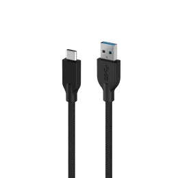 Снимка на Кабел за бързо зареждане Genius ACC-A2CC, USB Type-A към USB Type-C, 150 cm, черен