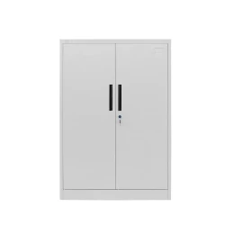 Снимка на Шкаф RFG, метален, с два рафта, 900 х 400 х 1300 mm, сив