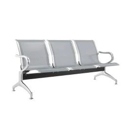 Снимка на Посетителска пейка RFG София, с 3 места, метална, 1750 х 680 х 770 mm