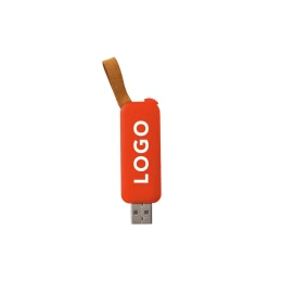Снимка на Office 1 USB флаш памет Slide, USB 2.0, 16 GB, без лого, червена