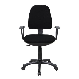 Снимка на Офис стол Work@Smart, текстил, до 120 kg, черен