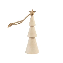 Снимка на Creativ Company Елха за декорация, дървена, 9 cm