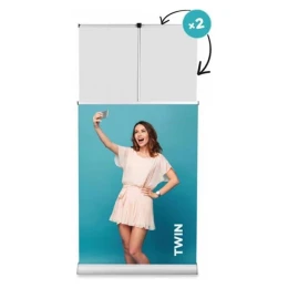 Снимка на Рол банер, двустранен, 85 x 200 cm