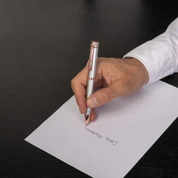 Снимка на Cerruti 1881 Химикалка Abbey Diamond, в кутия, хром