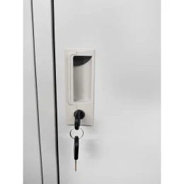 Снимка на Гардероб RFG, метален, двоен, 90 x 45 x 185 cm