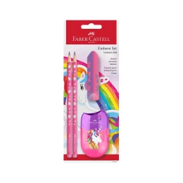 Снимка на Faber-Castell Молив Еднорог, 2 броя, с гума и острилка
