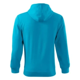 Снимка на Malfini Мъжки суитшърт Zipper 410, размер XL, светлосин
