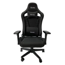 Снимка на Геймърски стол RFG Gard, текстил, Multi-function механизъм, полипропиленова основа, до 130 kg, черен