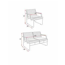 Снимка на Кресло RFG Cassa 02, екокожа, до 120 kg, черно