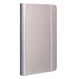 Снимка на TOPS Тефтер Attendant, A6, с ластик, офсетова хартия, 80 листа, цвят сребро