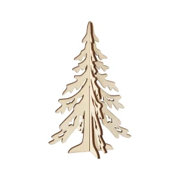 Снимка на Creativ Company Елха за декорация, дървена, 20 cm, 2 части