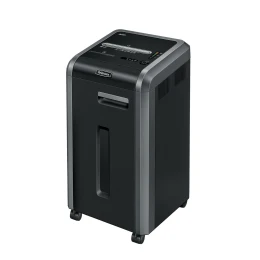 Снимка на Шредер за унищожаване на документи Fellowes Powershred 225Ci, 100% Jam Proof, Cross-Cut, 60 L, P-4, за 3-5 потребителя